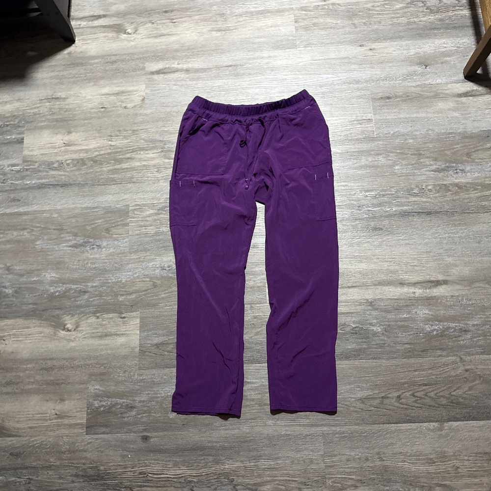 Scrubstar Performance Women’s Antimicrobial Drawstring Cargo Straight Leg Scrub